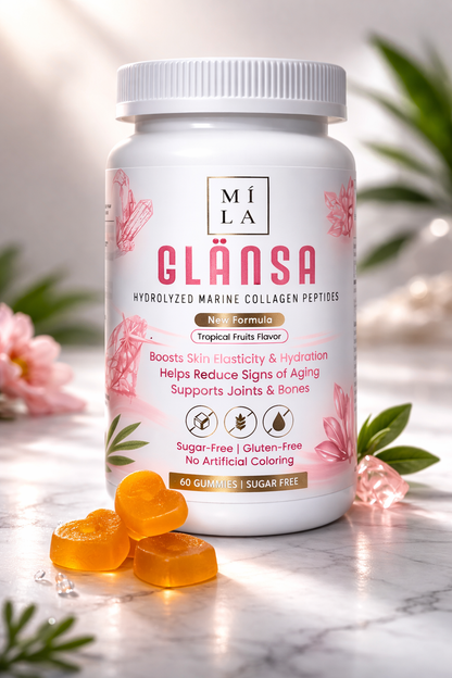 GLÄNSA – Marine Collagen | Hydrolyzed Peptides from Wild-Caught Cod Fish