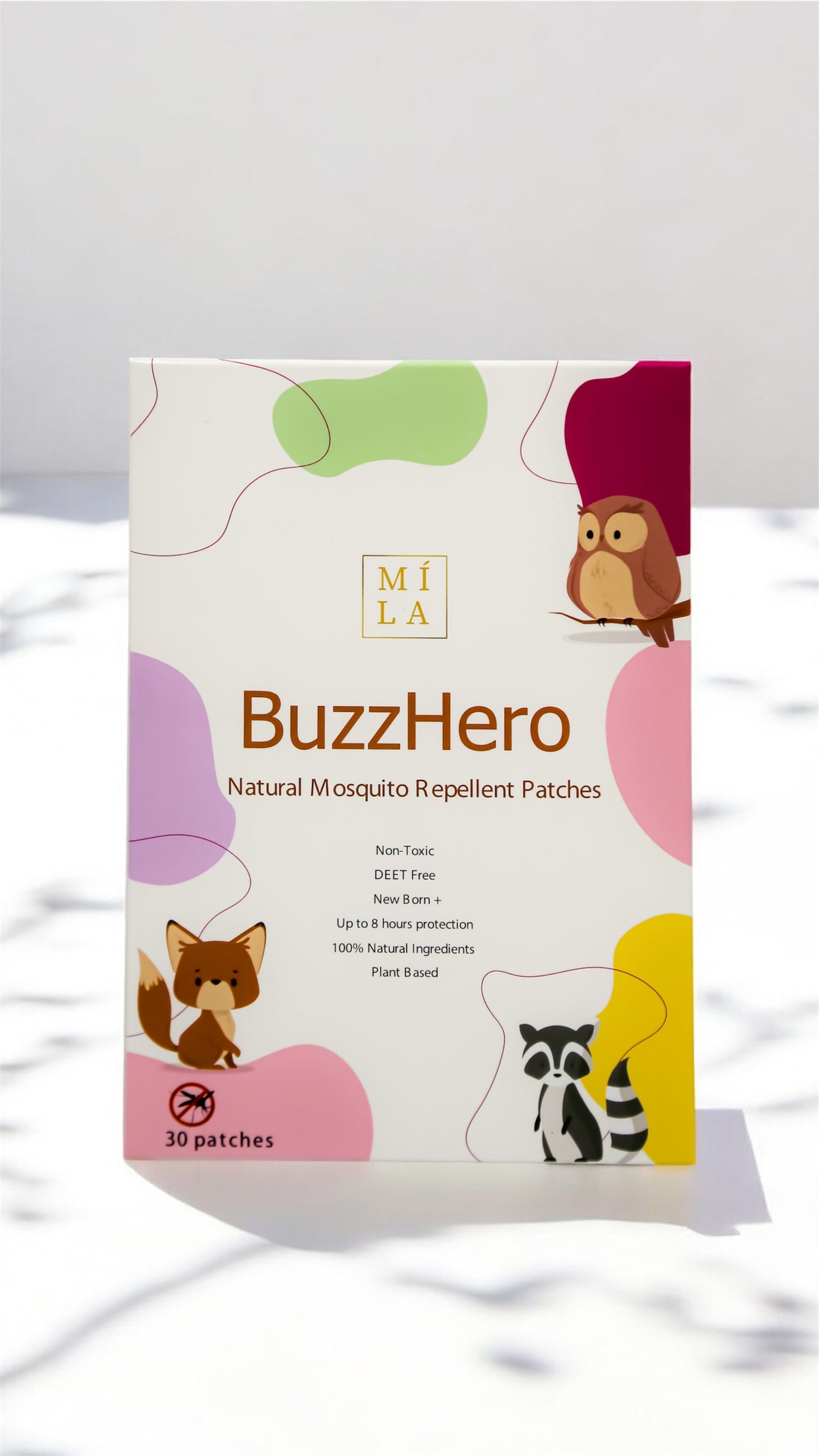 BUZZ HERO - Mosquito Repellent Patches